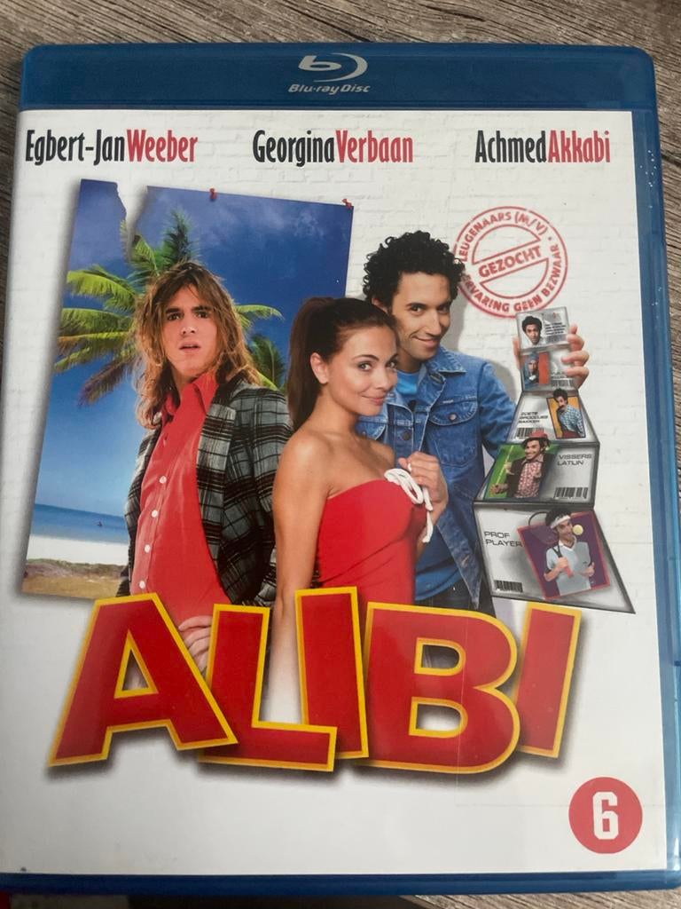 Alibi - Blu-ray met Egbert-Jan Weeber, Ophalen of Verzenden, Zo goed als nieuw, Humor en Cabaret