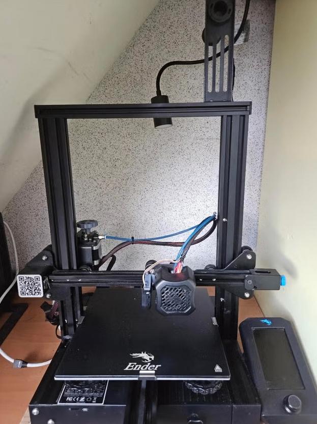 🔥 Creality Ender 3 V2 + CR Touch (Auto Bed Leveling), Ophalen of Verzenden, Zo goed als nieuw, Creality Ender 3 V2