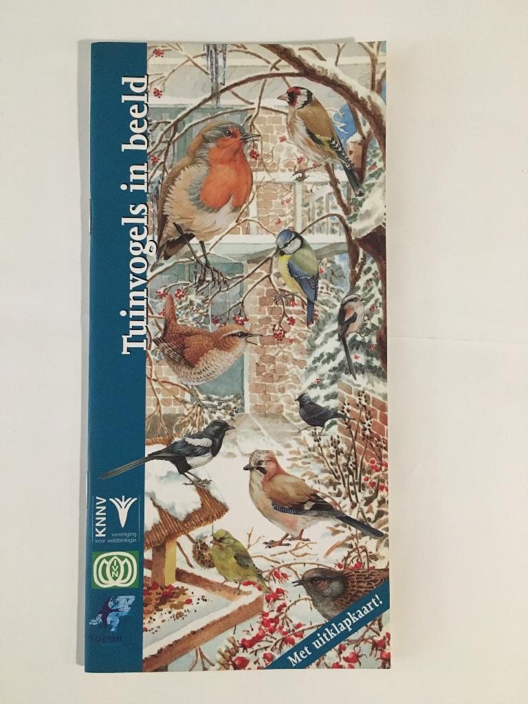 Tuinvogels in beeld. Zakgidsje en herkenningskaart, Boeken, Ophalen of Verzenden, Nieuw, Vogels