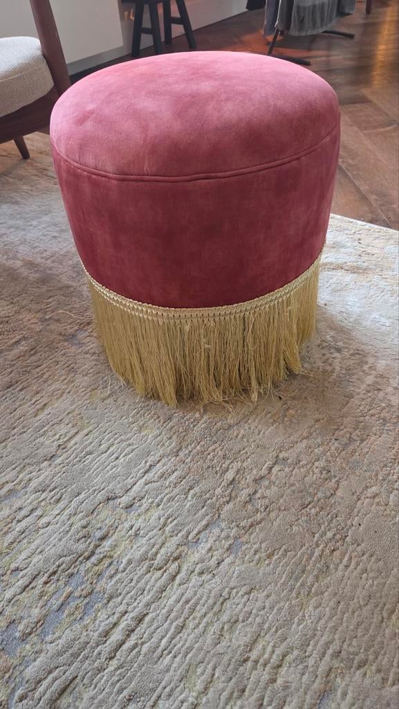 Bold Monkey 'Kiss the Frog' Poef, Ophalen of Verzenden, Zo goed als nieuw, Rond, Minder dan 50 cm