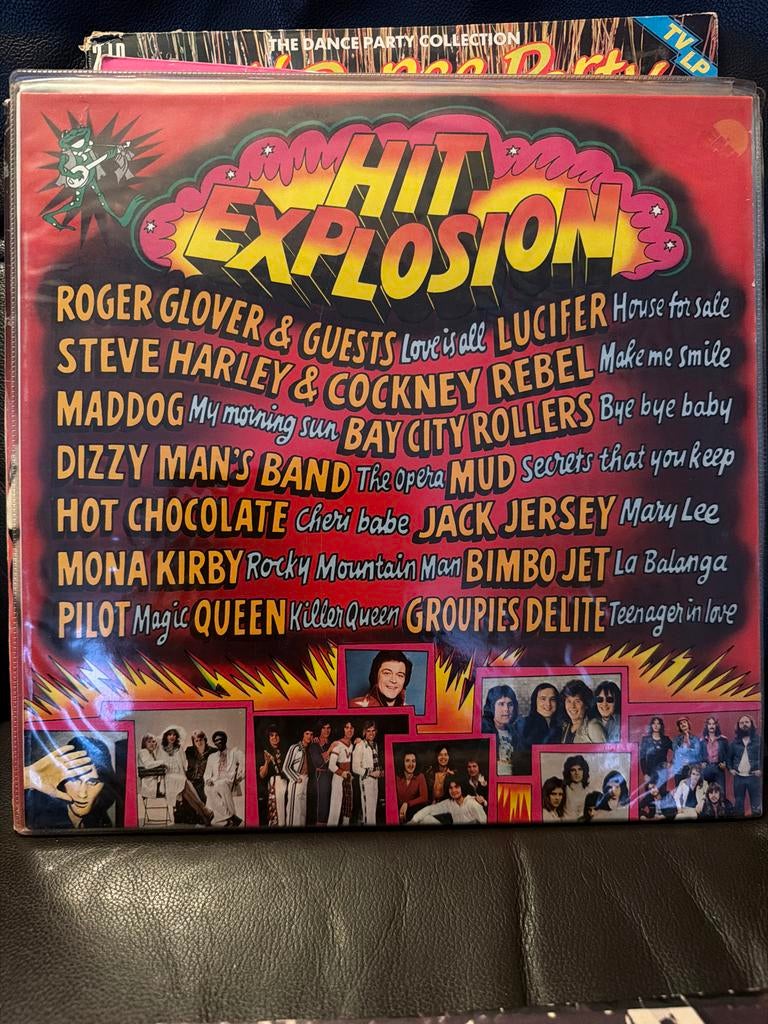 T3. Hit Explosion LP - Diverse Artiesten Jaren '70 Pop/Rock, Cd's en Dvd's, Vinyl | Pop, Ophalen of Verzenden, 1960 tot 1980, Gebruikt