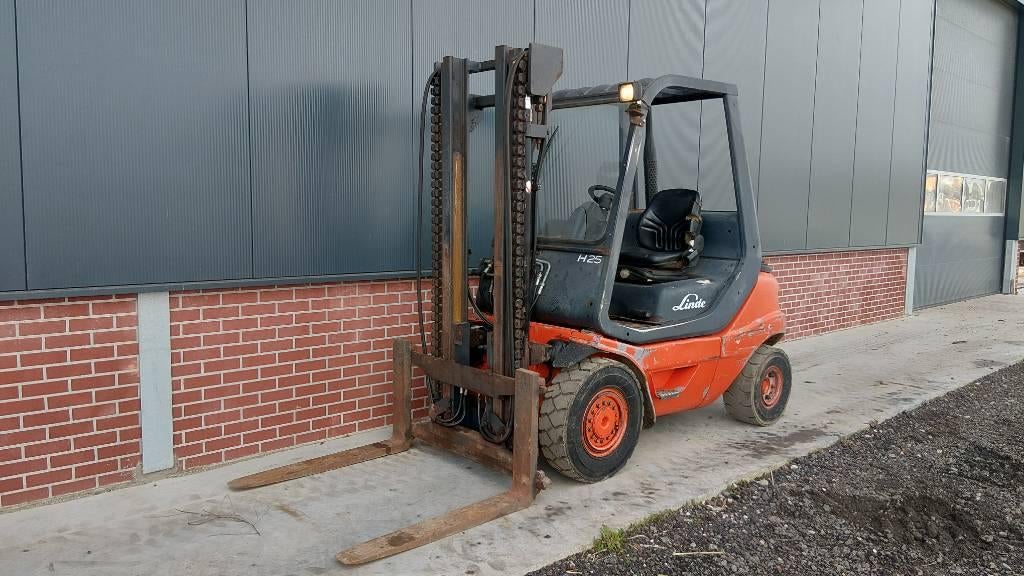 Linde H25D diesel heftruck 2.5 tons 2x extra funti H 25, Diesel, Heftruck, Linde