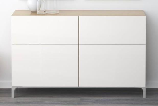 Selsviken hoogglans ladefrontjes en deurtjes voor Besta, Ophalen of Verzenden, Zo goed als nieuw, Minder dan 150 cm, Minder dan 100 cm