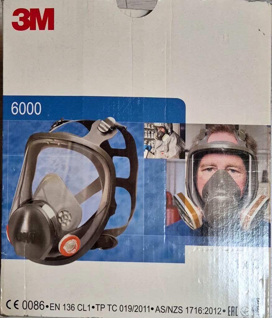 Nieuw 3M 6000-serie Volgelaatsmasker, Doe-het-zelf en Verbouw, Adembescherming, Nieuw, Volgelaatsmaskers, Ophalen of Verzenden