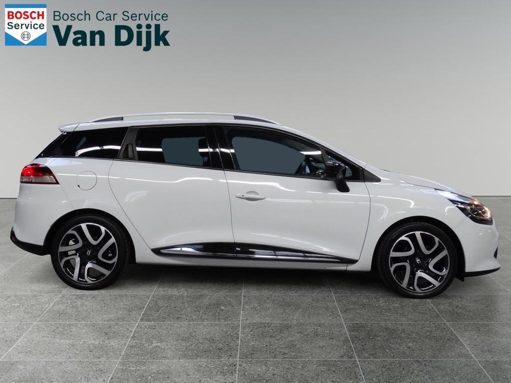 Renault Clio Estate 0.9 TCe Dynamique / Navi / Cruise /, Voorwielaandrijving, Start-stop-systeem, Wit, Origineel Nederlands