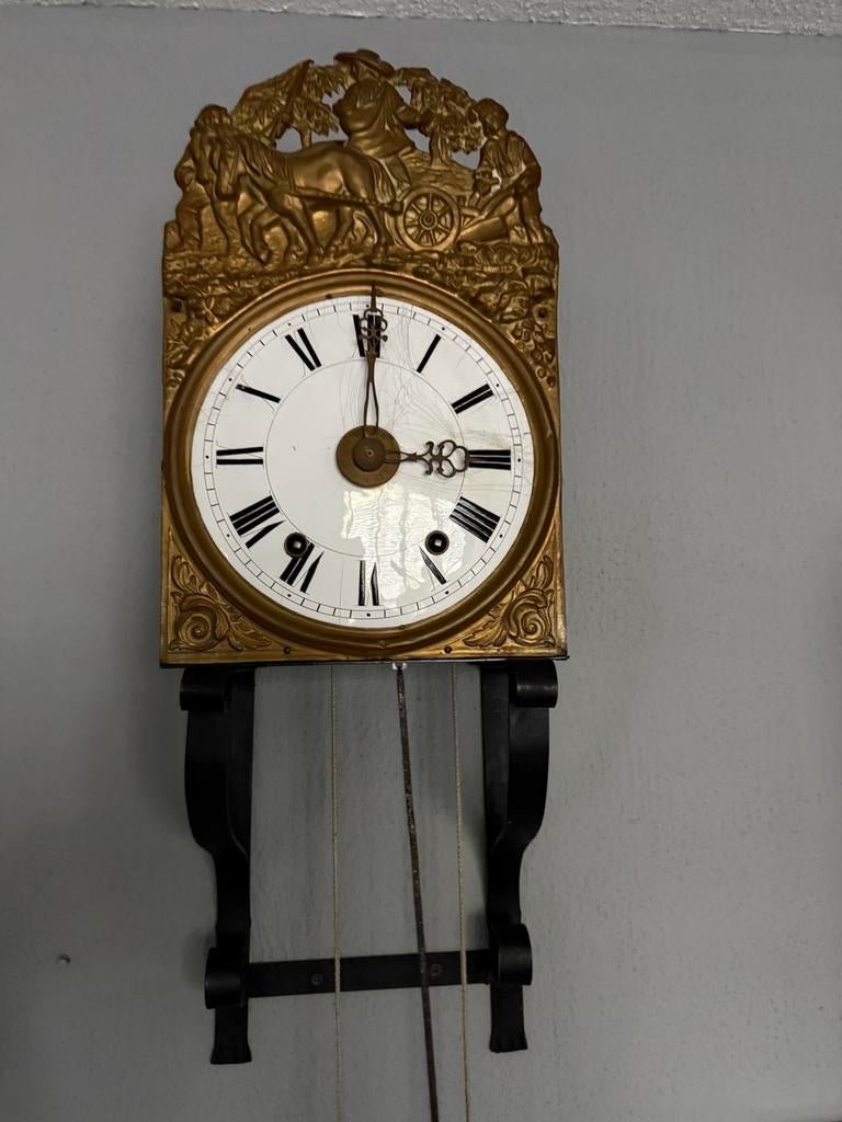 Comtoise klok, Ophalen