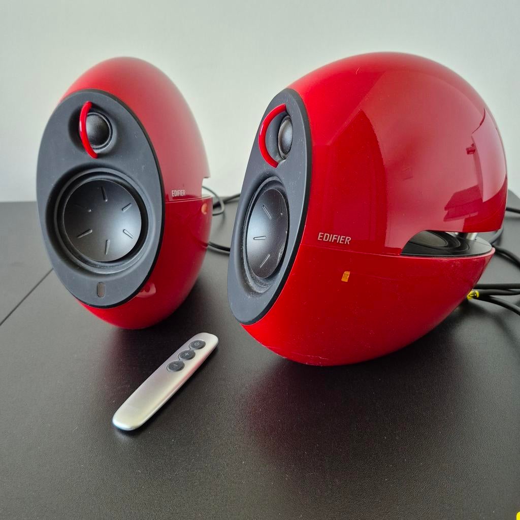 Edifier Luna E25HD speakers rood, Computers en Software, Ophalen of Verzenden, Zo goed als nieuw, Overige typen, Edifier