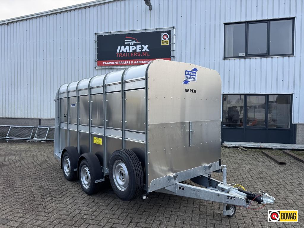 Bij Impex Ifor Williams TA510G14 veetrailer 366x178x183 2025, Nieuw