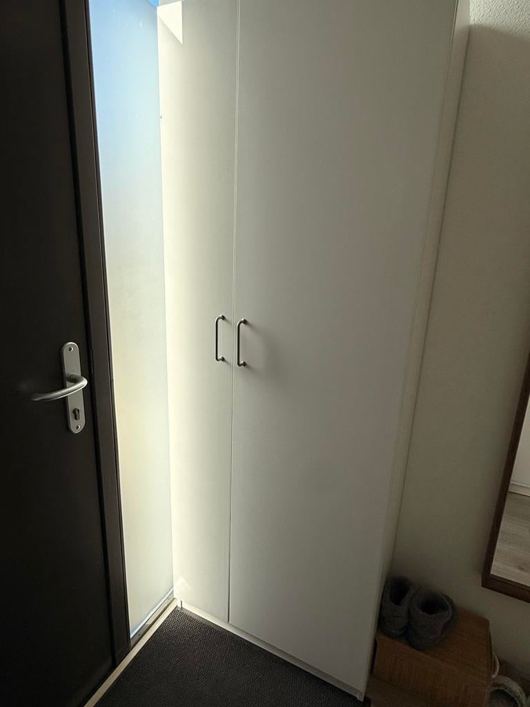 Grote schoenenkast wit 201x75x38, Huis en Inrichting, Kasten | Schoenenkasten, Ophalen, Gebruikt