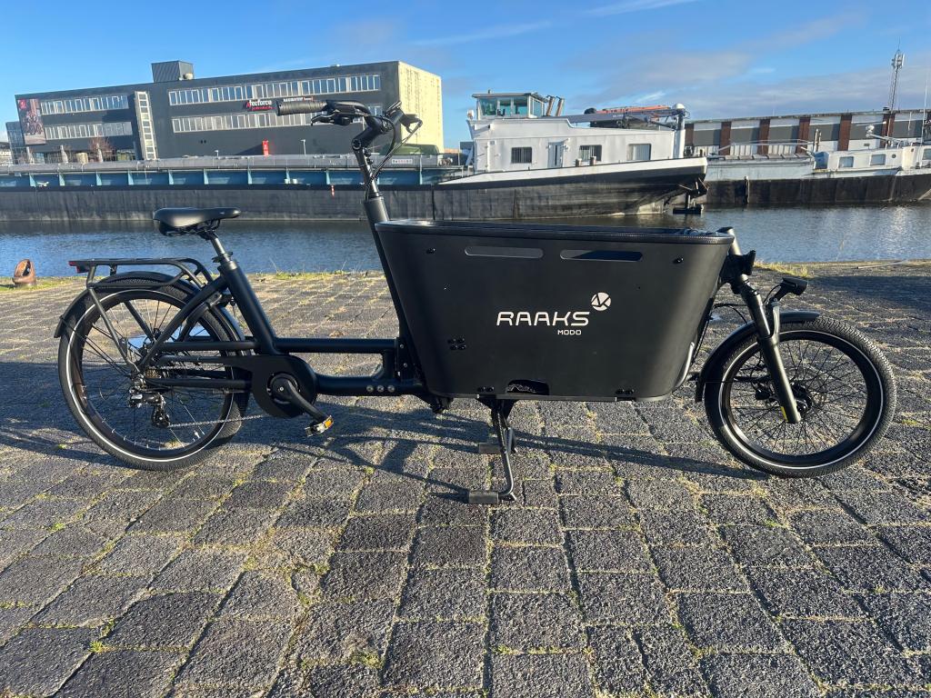 Fietshokje Beverwijk: Raaks Modo elektrische bakfiets NIEUW, Fietsen en Brommers, Fietsen | Bakfietsen, Overige merken, Raaks Fietsen