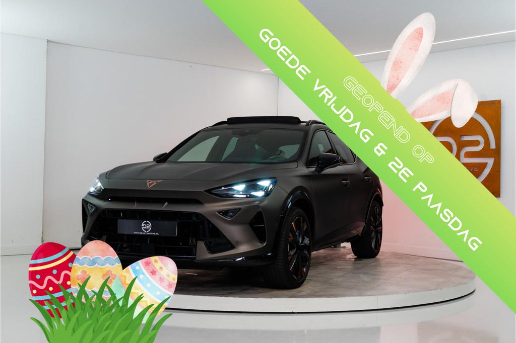 CUPRA Formentor 1.5 TSI e-Hybrid VZ Extreme 272PK Facelift |, 12 maanden, Leder en Stof, Hybride Elektrisch/Benzine, 750 kg