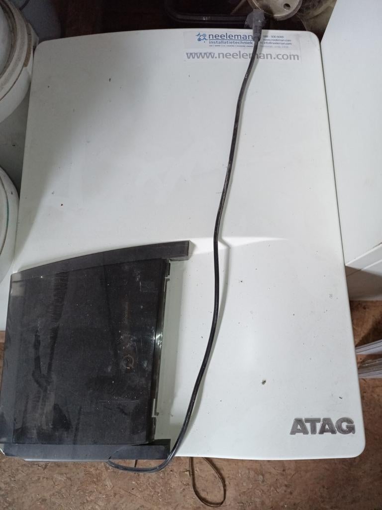 Atag ketel met zonneboiler systeem en buffervat, Witgoed en Apparatuur, Fornuizen, Vrijstaand, Gas, 4 kookzones, 60 cm of meer