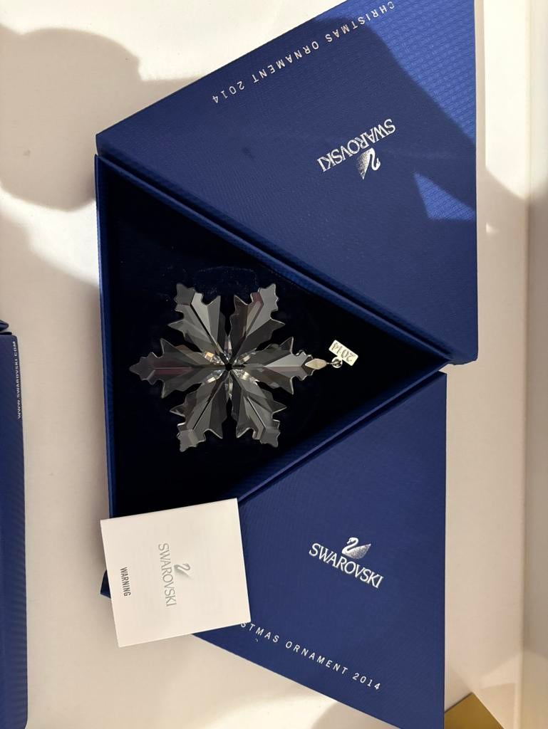 Swarovski kerst ster 2014, Verzamelen, Swarovski, Ophalen of Verzenden, Zo goed als nieuw, Figuurtje