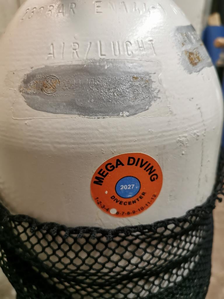 duikfles 15 liter, Watersport en Boten, Duiken, Ophalen, Gebruikt, Duikfles