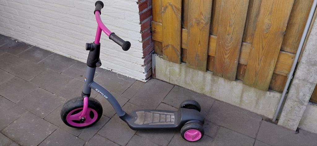 Kettler step roze/grijs, Fietsen en Brommers, Steps, Ophalen of Verzenden, Gebruikt, Gewone step