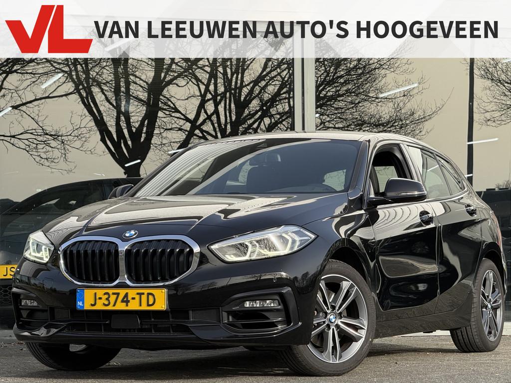 BMW 1-serie 118i Executive Edition, Gebruikt, Leder en Stof, Zwart, Origineel Nederlands