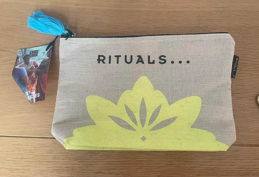 Nieuw rituals seshen limited edition pouch tasje toilettas, Ophalen of Verzenden, Nieuw, Dame