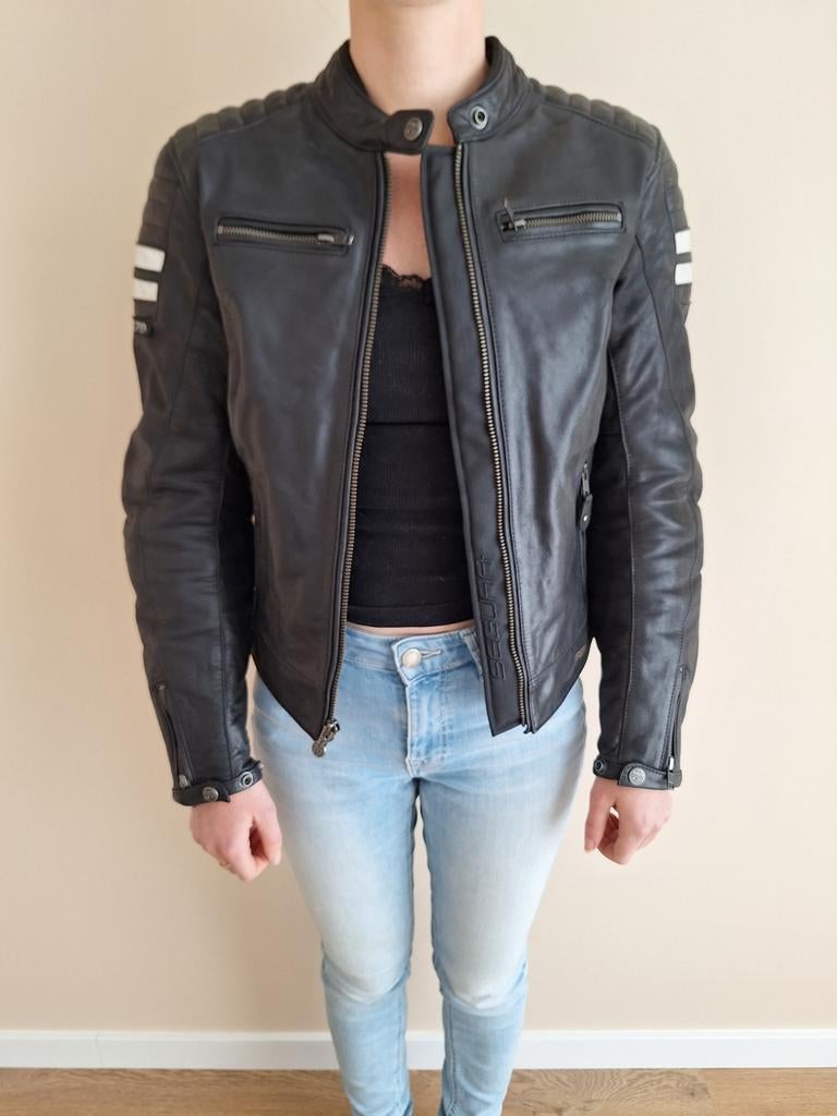 Segura Vintage Power 70 Dames Motorjas - Leer - Maat XS, Ophalen of Verzenden