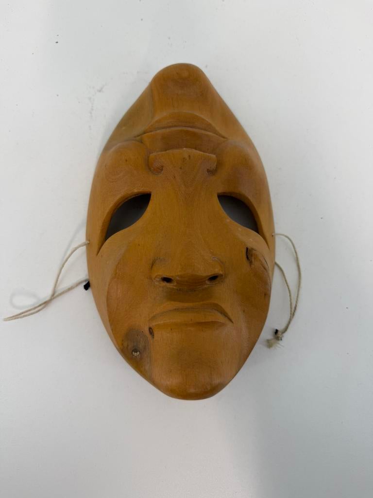 Houten wandmasker – etnische stijl, Ophalen of Verzenden