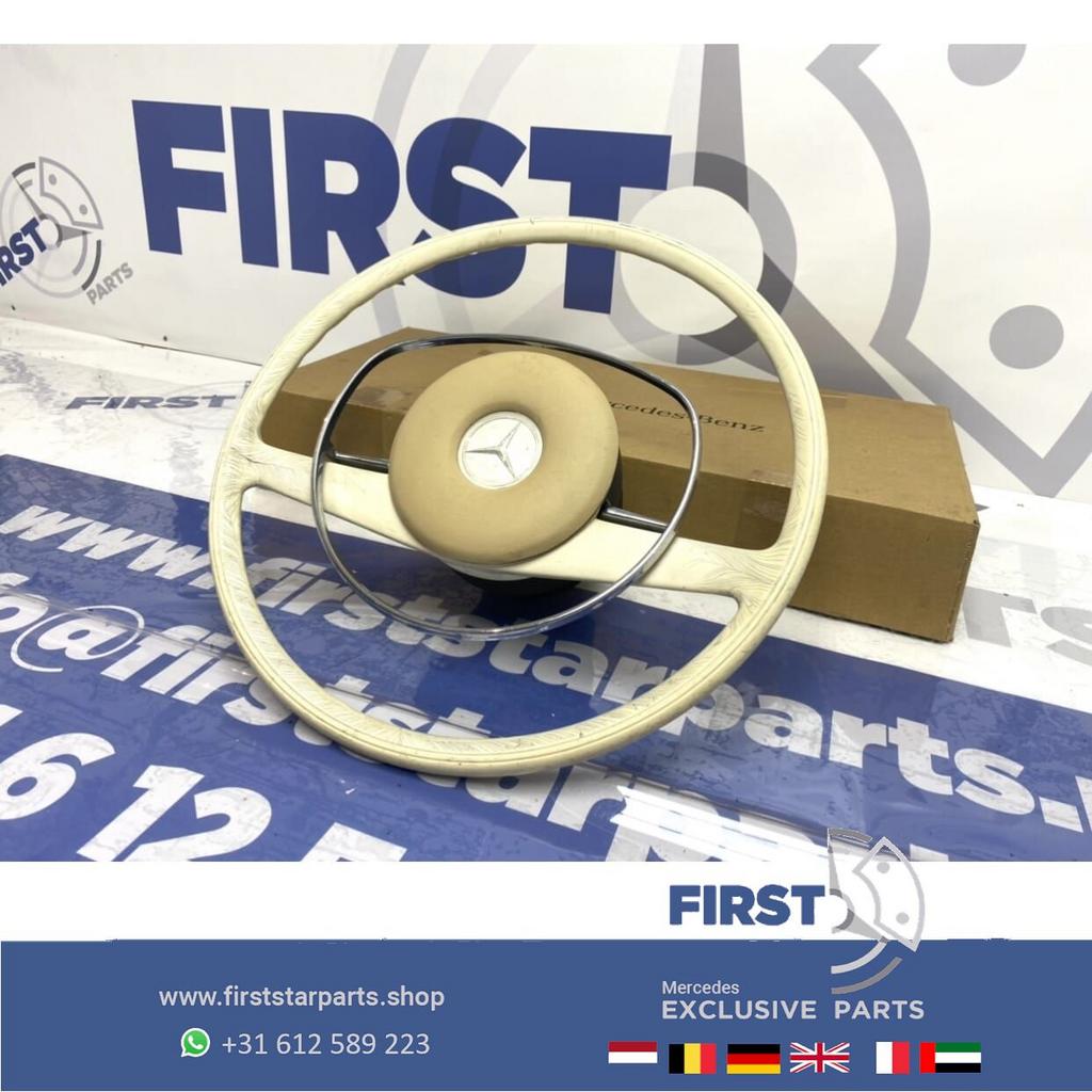 OLDTIMER STUUR A1154640301 / A1154640442 Mercedes STUURWIEL, Gebruikt, -, Ophalen of Verzenden, -