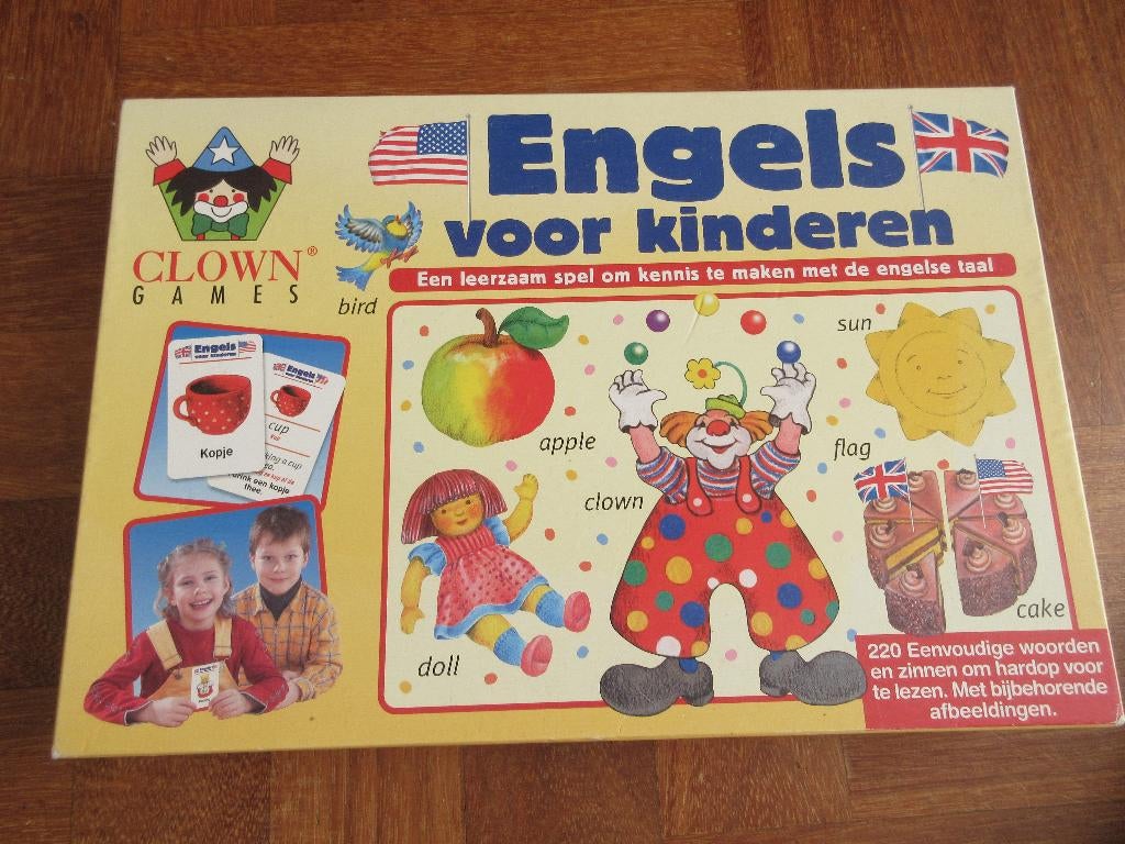 Engels voor kinderen, Kinderen en Baby's, Speelgoed | Educatief en Creatief, Ophalen of Verzenden, Gebruikt, Taal en Lezen