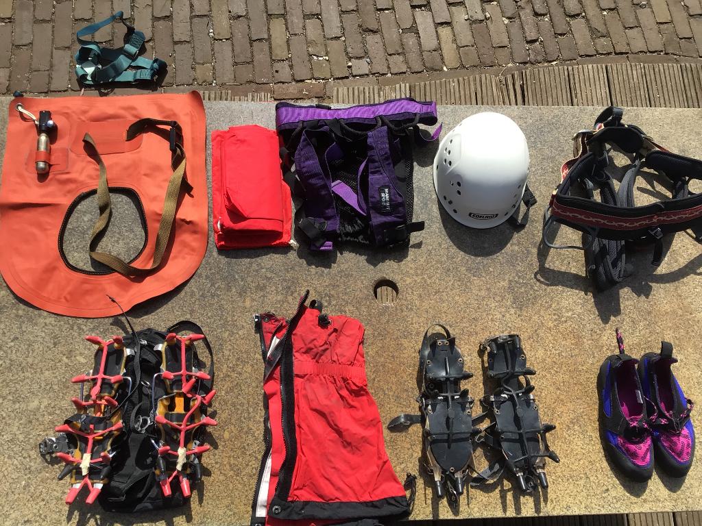Klimuitrusting, Ophalen of Verzenden, Gebruikt, Klimsport-accessoire