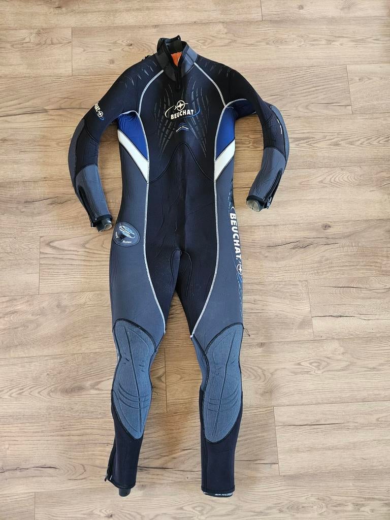 Beuchat 7mm Duikpak Heren Maat M, Watersport en Boten, Duiken, Gebruikt, Duikpak, Ophalen of Verzenden