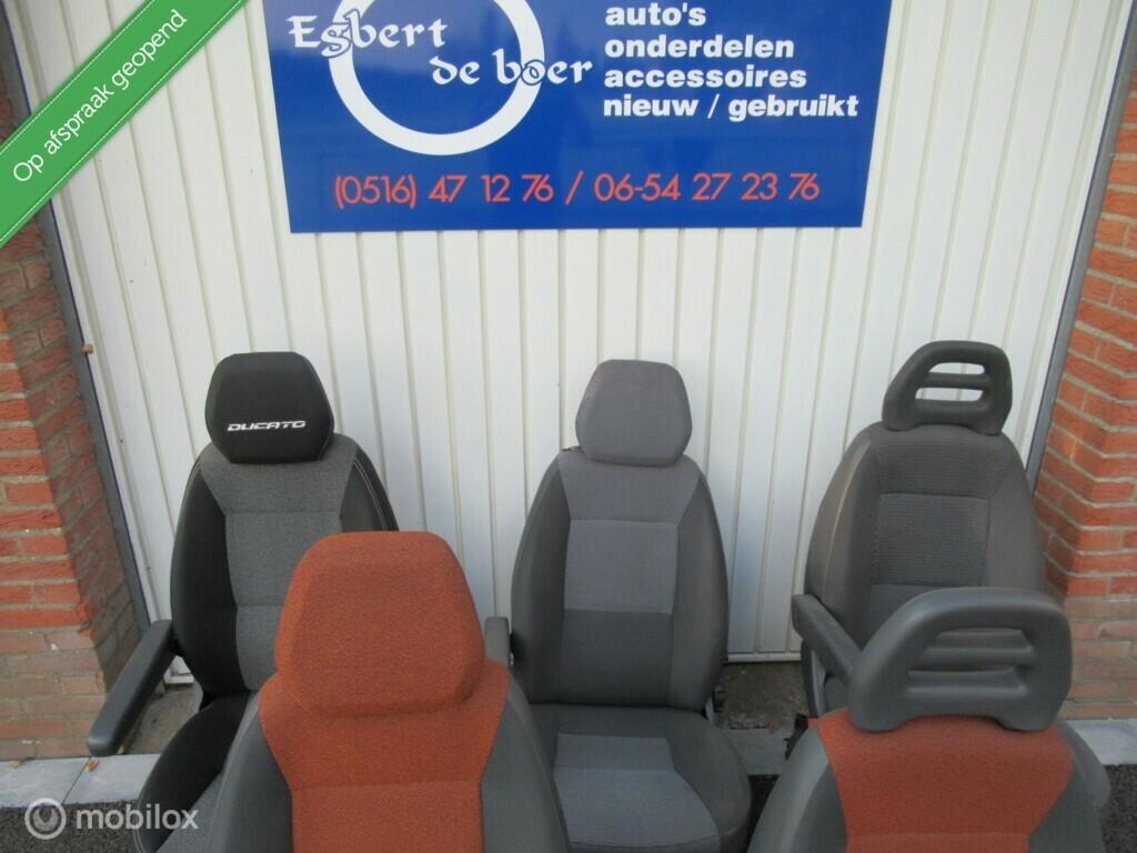bijrijdersstoel bestuurdersstoel Ducato Boxer Jumper va 2006, Gebruikt, Citroën, Ophalen of Verzenden, Citroen