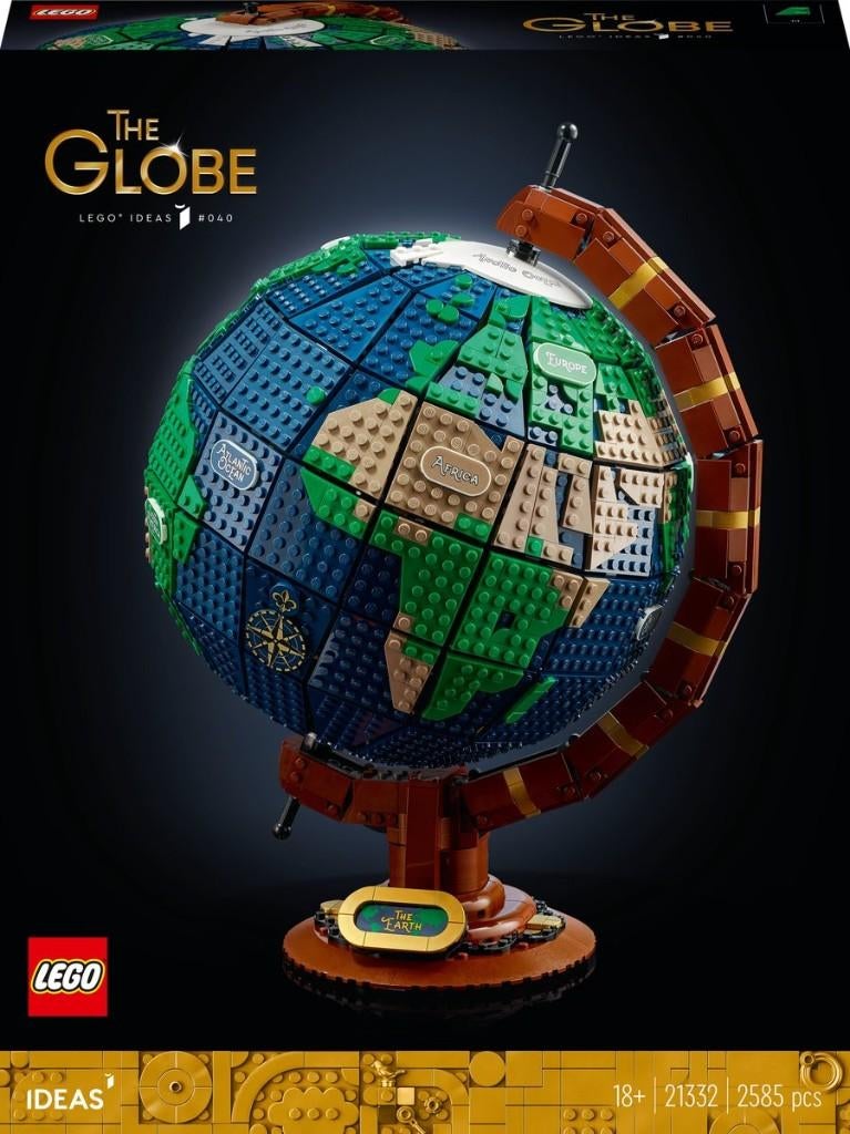 Lego 21332 Wereldbol Lego Ideas Nieuw, Ophalen of Verzenden, Nieuw, Complete set, Lego