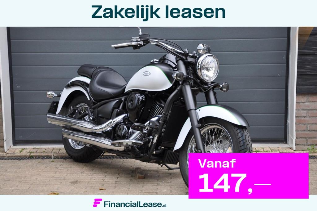 Kawasaki VN 900 Classic / Vulcan 900 met 5000 km! Als nieuw, Motoren, Motoren | Kawasaki, 903 cc, Chopper, Bedrijf, 12 t/m 35 kW