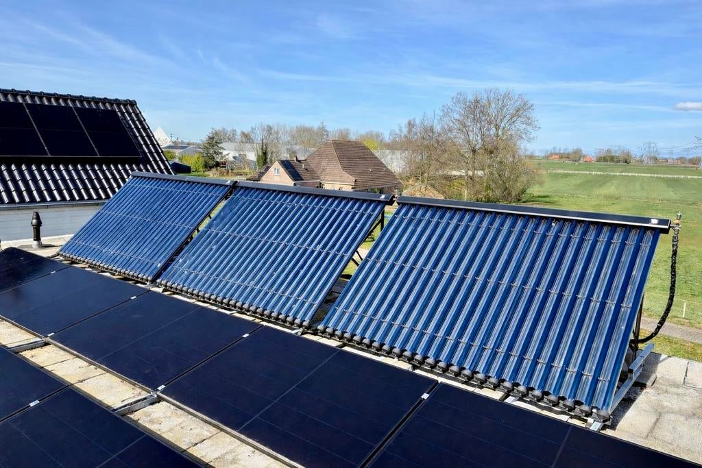 3x CPC24 zonnecollectoren met toebehoren, zgan, Ophalen, Zo goed als nieuw, Overige typen