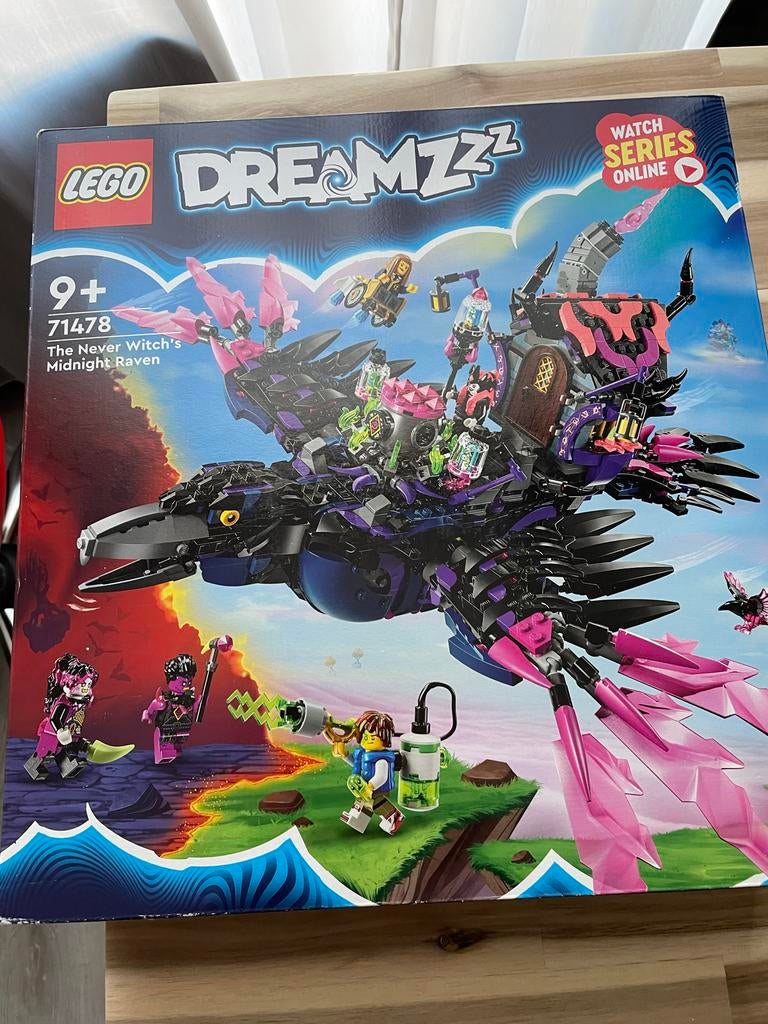 LEGO DREAMZzz 71478 The Never Witch's Midnight Raven, Ophalen of Verzenden, Zo goed als nieuw, Complete set, Lego