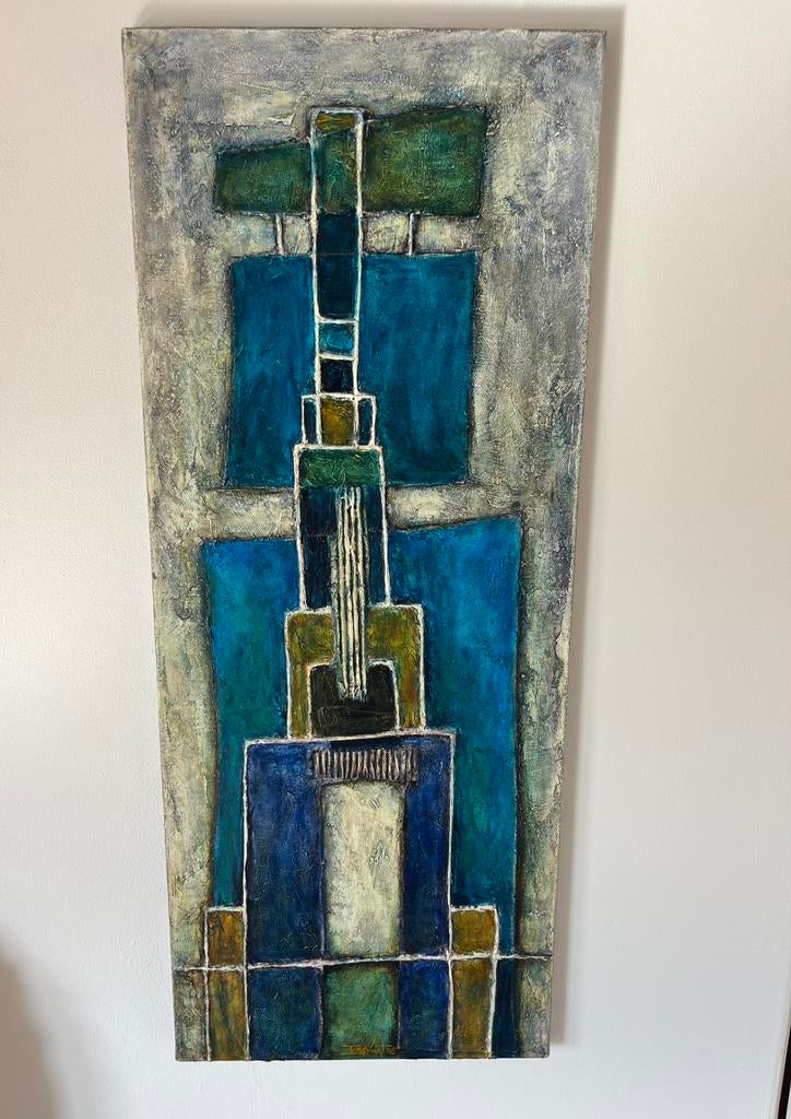 Schilderij Ineke Voigt 2005, Ophalen of Verzenden