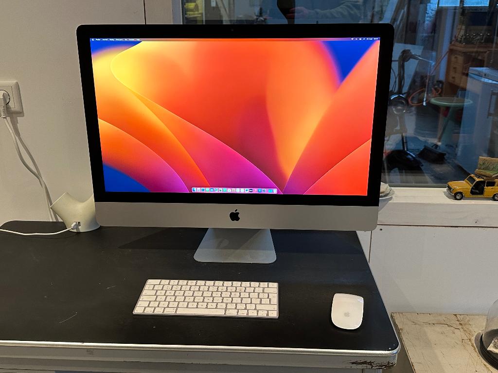 Apple iMac retina 5K 27 inch 2017 8gb ram 2TB hard disk i5, Ophalen, Retina 5k, Gebruikt, HDD en SSD