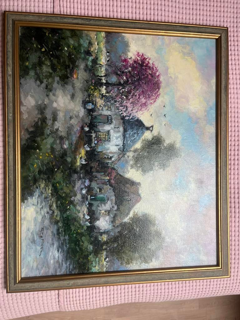 Twee schilderijen van Theo van der Poel, Ophalen