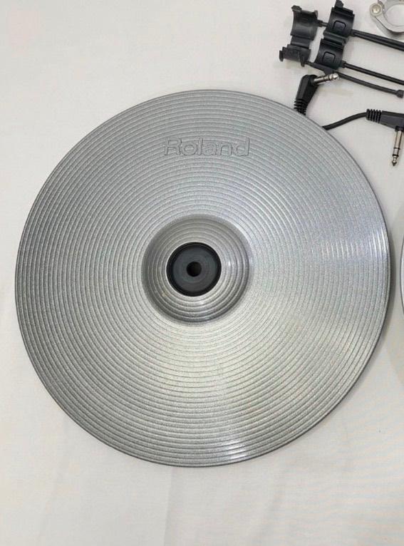 Roland hihat VH13 zilver, Muziek en Instrumenten, Drumcomputers, Ophalen of Verzenden, Zo goed als nieuw, Roland
