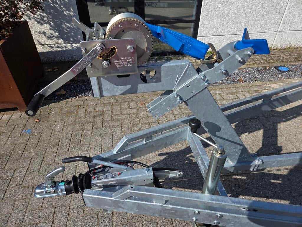 Boottrailer 1800kg - 6.50m - slechts enkele maanden oud!, Ophalen, Nieuw, Minder dan 6 meter