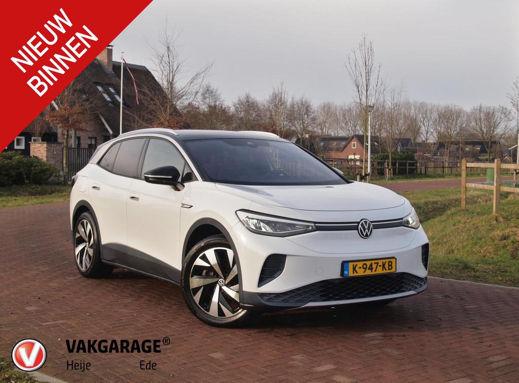 Volkswagen ID.4 First 77 kWh | SOH 90 % | Camera | Trekhaak, Automaat, Gebruikt, 495 min, Wit