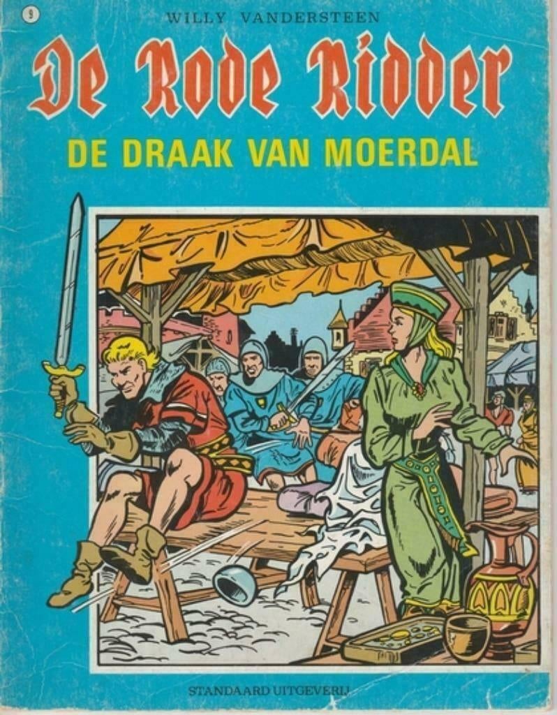 De Rode Ridder - Nrs: 9; 22; 24; 49; 82; 100"", Meerdere stripboeken, Ophalen of Verzenden, Gelezen