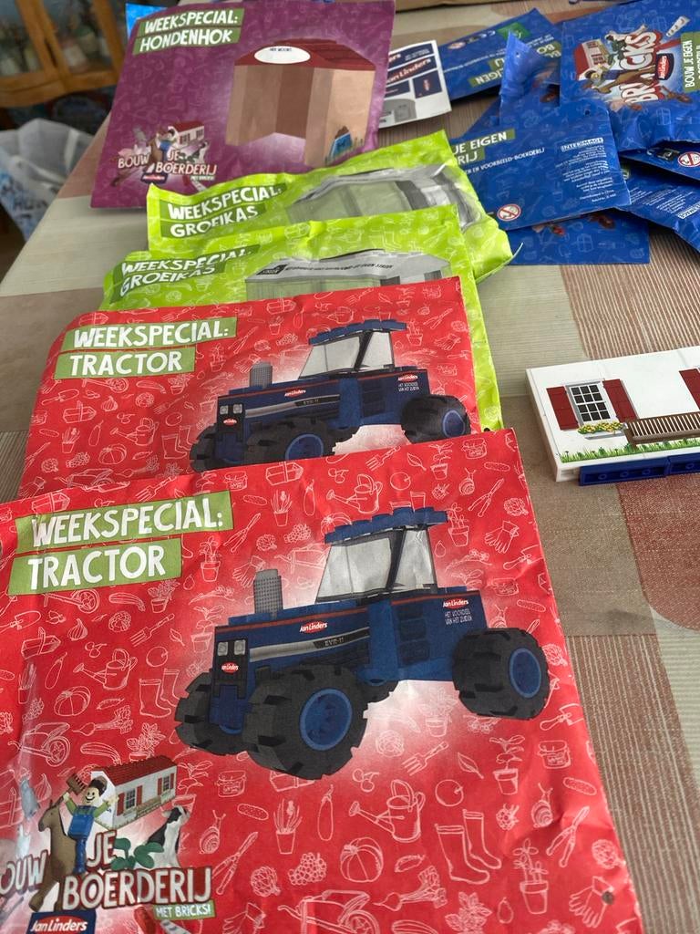 Bouw je eigen boerderij met bricks  nieuw, Kinderen en Baby's, Speelgoed | Bouwstenen, Ophalen of Verzenden, Zo goed als nieuw