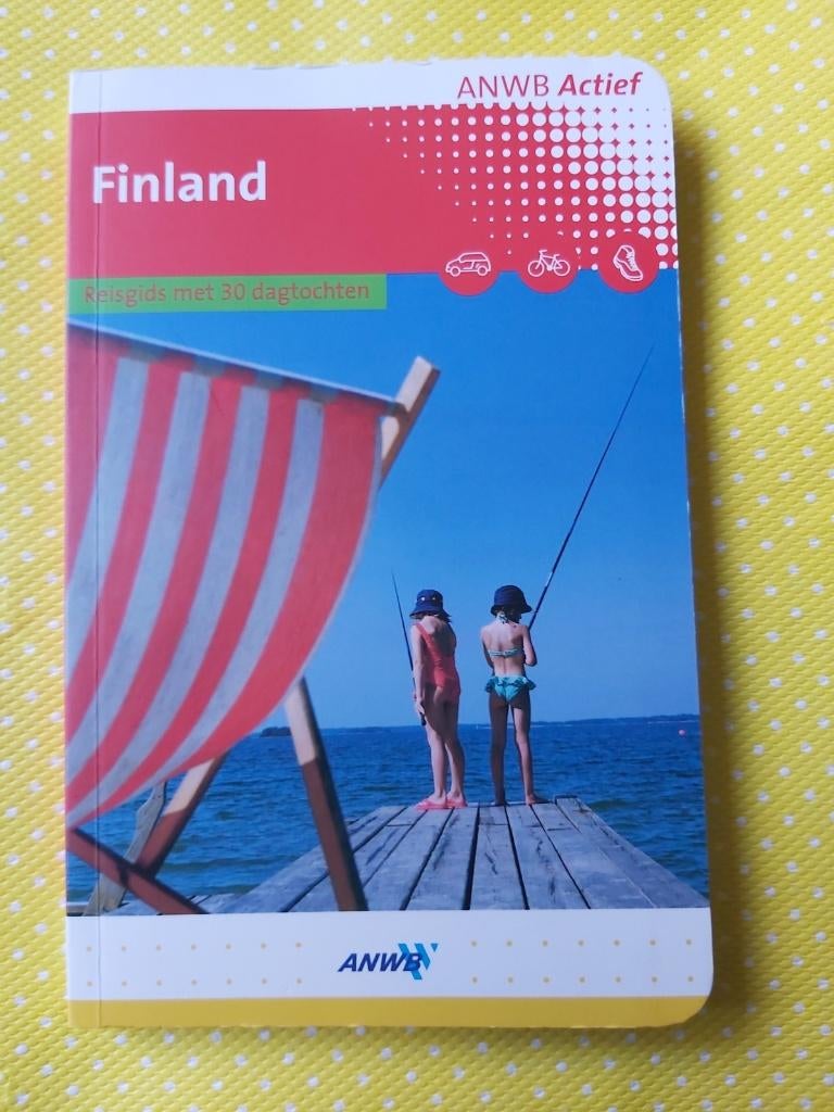 ANWB actief reisgids - Finland (fiets, wandel, kano, auto, Gelezen, Fiets- of Wandelgids, Europa, Ophalen of Verzenden