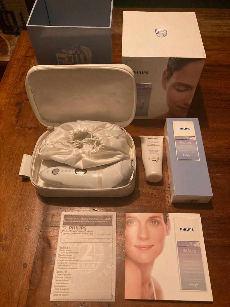Philips ReAura Laser Skin Rejuvenation SC5000, Ophalen of Verzenden, Zo goed als nieuw, Gehele gezicht, Overige typen
