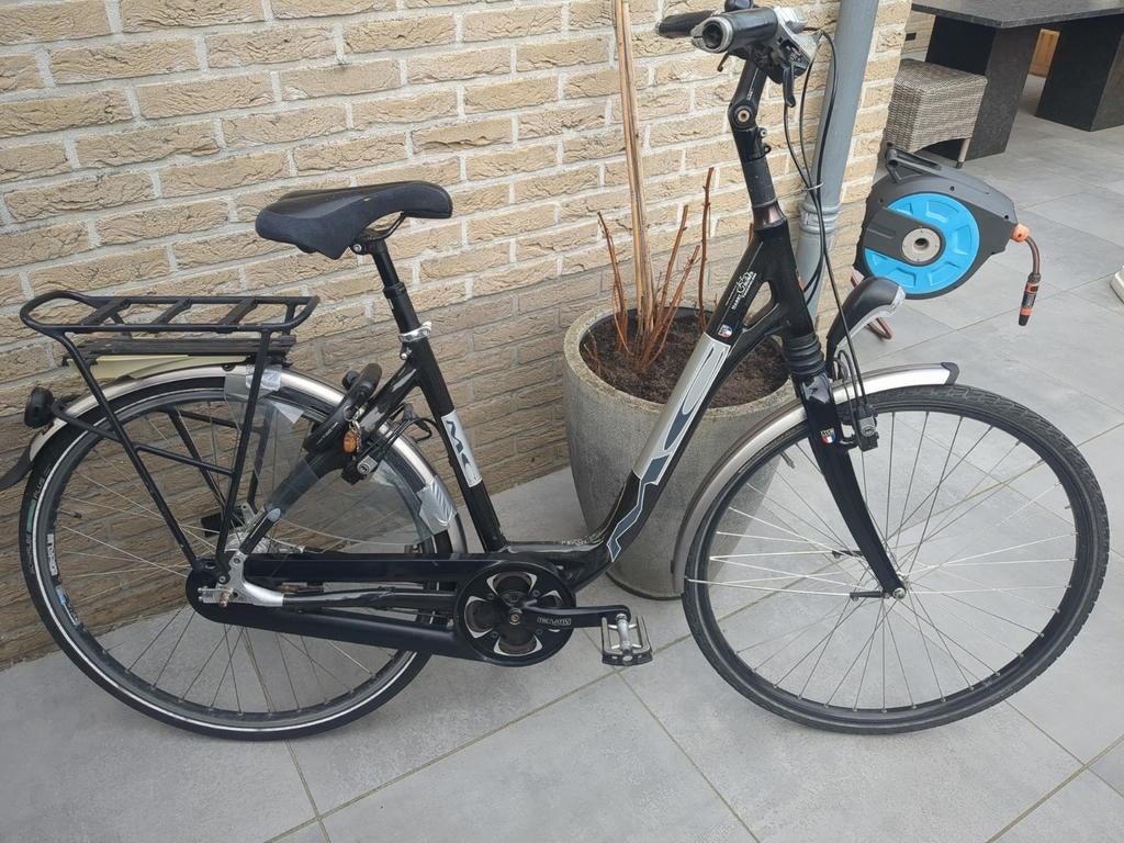 MultiCycle damesfiets Carbon frame, zeer lichte fiets, 24 inch of meer, Staal, Ophalen of Verzenden, Gebruikt