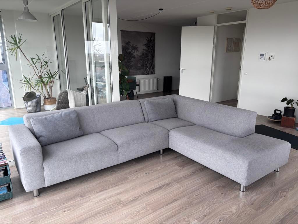 Coming hoekbank (2- delen), Ophalen, Gebruikt, Stof