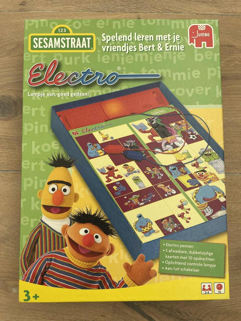 Electro Sesamstraat spel - z.g.a.n., Ophalen of Verzenden, Zo goed als nieuw