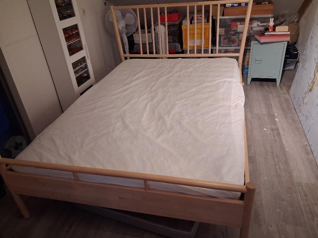 Ikea bjorksnas, Huis en Inrichting, Overige kleuren, 140 cm, Zo goed als nieuw, Twijfelaar