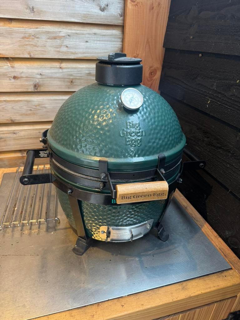 Green Egg Minimax met accessoires, Tuin en Terras, Barbecue-accessoires, Ophalen of Verzenden, Zo goed als nieuw