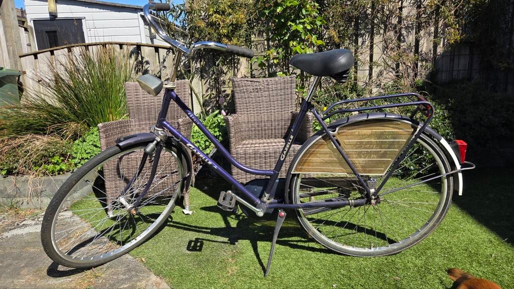 Gazelle damesfiets, paars, Fietsen en Brommers, Fietsen | Dames | Damesfietsen, Ophalen