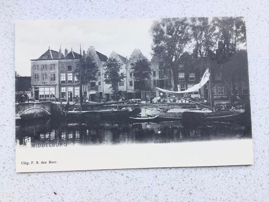 Middelburg Kinderdijk, Ophalen of Verzenden, Voor 1920, Ongelopen, Zeeland