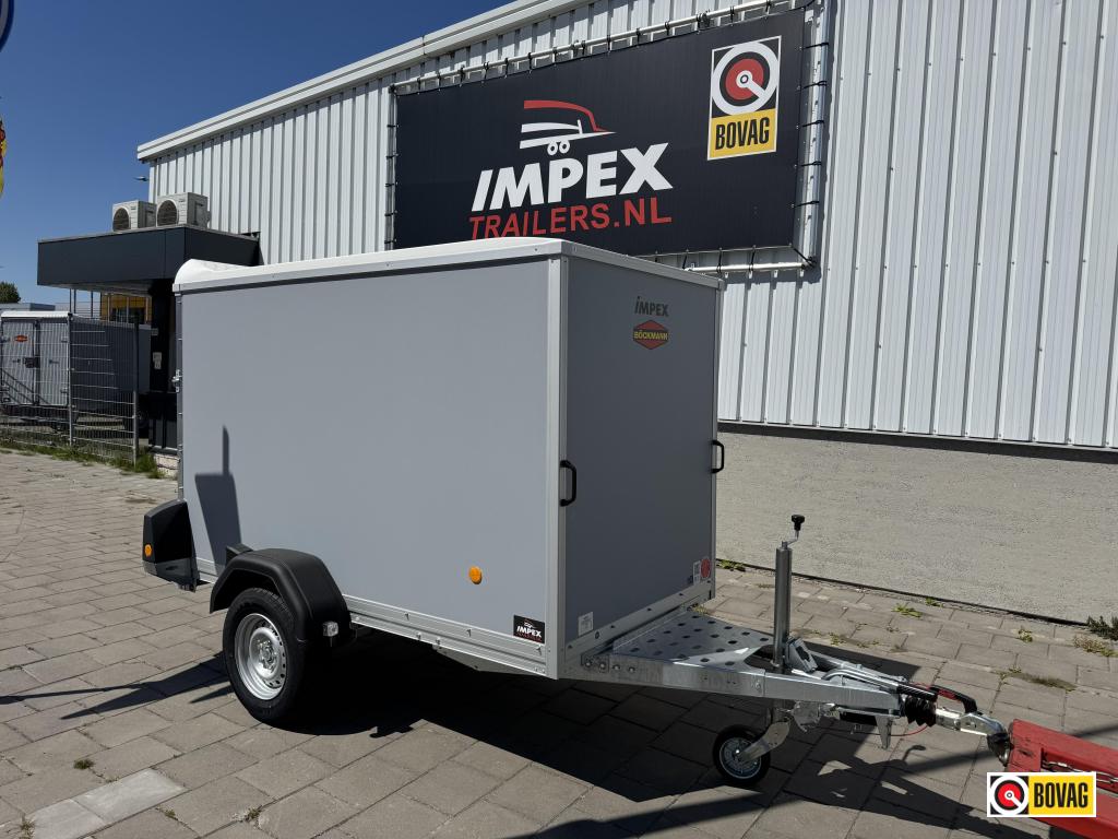 Bij Impex Bockmann enkelas geremd + draai oprijklep 250x130, Nieuw